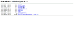 Desktop Screenshot of downloads.chiefmfg.com